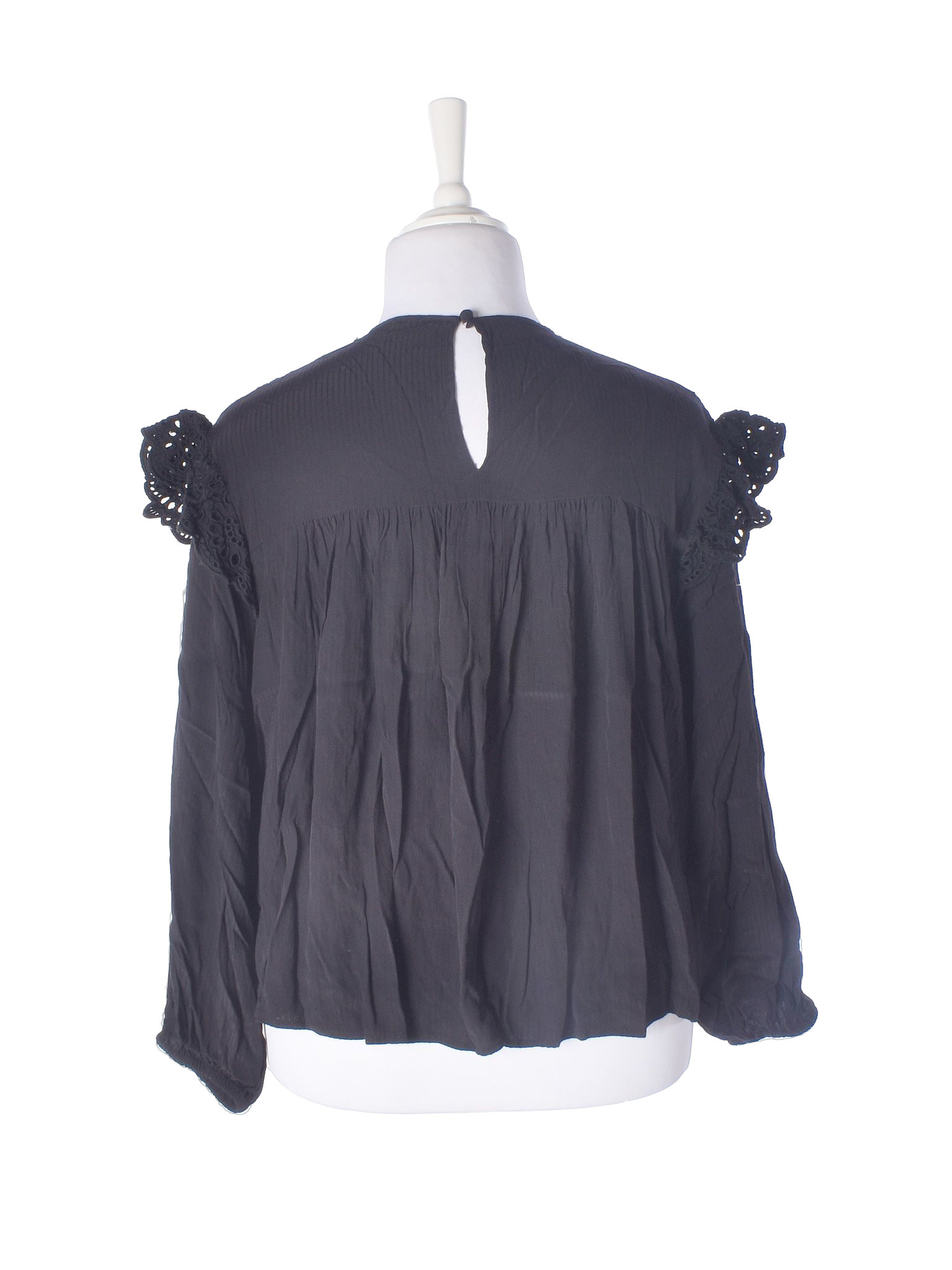 Bluse L / Sort / Kvinde