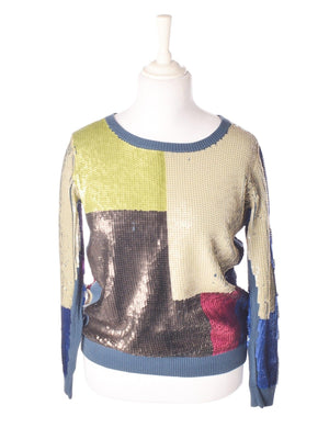 2NDDAY Sweatshirt - M / Multifarvet / Kvinde - SassyLAB Secondhand