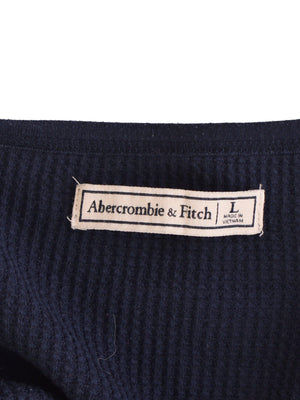 Abercrombie & Fitch Bluse - L / Blå / Kvinde - SassyLAB Secondhand