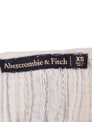 Abercrombie & Fitch Bluse - XS / Blå / Kvinde - SassyLAB Secondhand