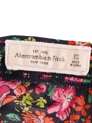 Abercrombie & Fitch Bluse - XS / Blomstret / Kvinde - SassyLAB Secondhand