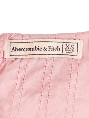 Abercrombie & Fitch Bluse - XS / Pink / Kvinde - SassyLAB Secondhand