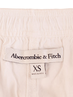 Abercrombie & Fitch Shorts - XS / Hvid / Kvinde - SassyLAB Secondhand