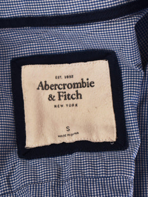 Abercrombie & Fitch Skjorte - S / Blå / Kvinde - SassyLAB Secondhand