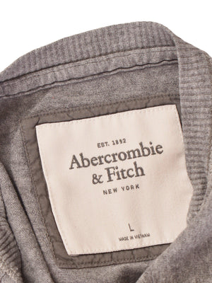 Abercrombie & Fitch T-Shirt - L / grå / Kvinde - SassyLAB Secondhand