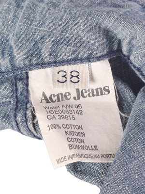 Acne jeans Kjole - 38 / Blå / Kvinde - SassyLAB Secondhand