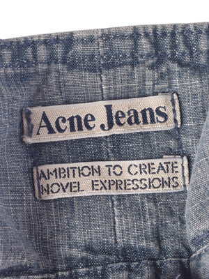 Acne jeans Kjole - 38 / Blå / Kvinde - SassyLAB Secondhand