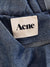 Acne Studios Kjole - 38 / Blå / Kvinde - SassyLAB Secondhand