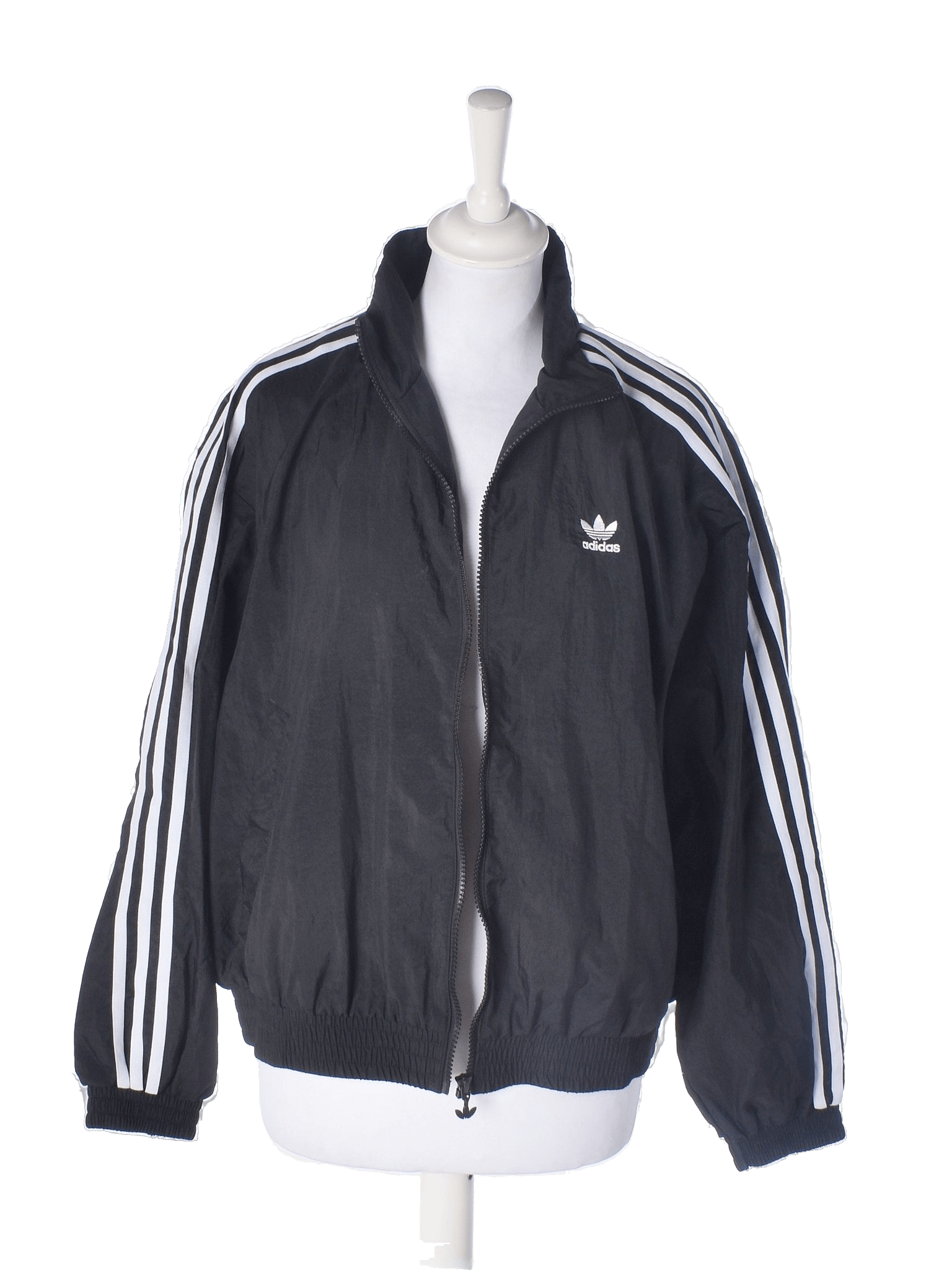 Adidas Jakke - 36 / Sort / Kvinde - SassyLAB Secondhand