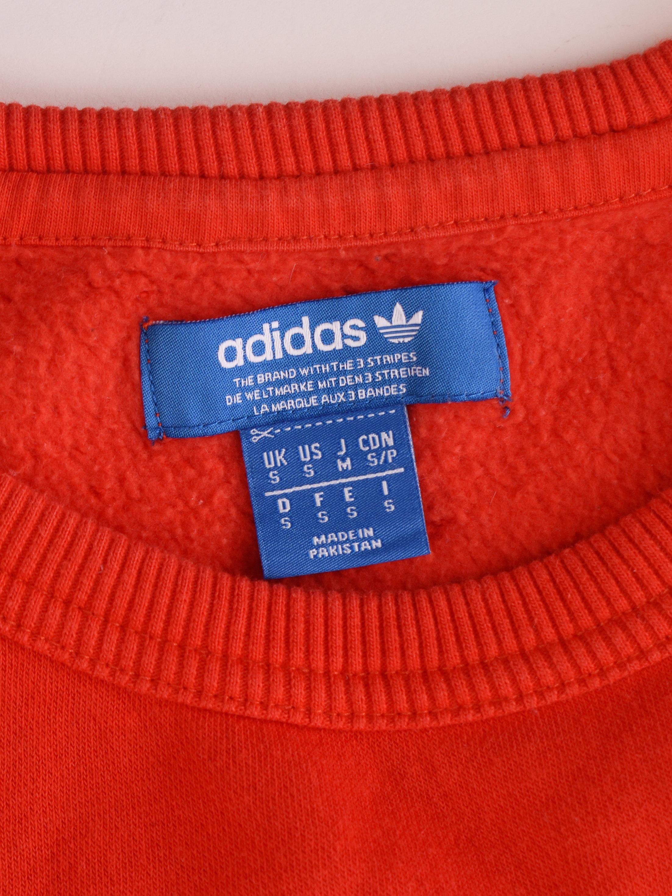 Adidas Sweatshirt - S / Rød / Kvinde - SassyLAB Secondhand