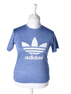 Adidas T-Shirt - L / Blå / Kvinde - SassyLAB Secondhand