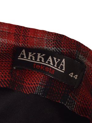 Akkaya tekstil Nederdel - 44 / Rød / Kvinde - SassyLAB Secondhand