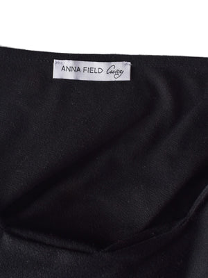Anna Field Bluse - 50 / Sort / Kvinde - SassyLAB Secondhand