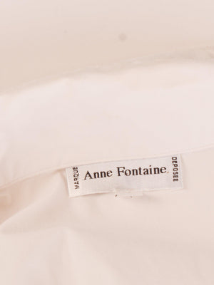 Anne Fontaine Skjorte - M / Hvid / Kvinde - SassyLAB Secondhand