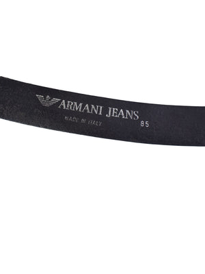 Armani Jeans Bælte - One Size / Sort / Kvinde - SassyLAB Secondhand