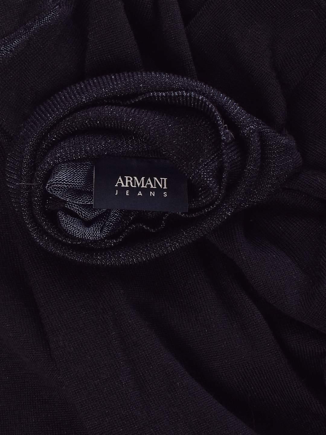 Armani Jeans Rullekrave - M / Blå / Kvinde - SassyLAB Secondhand