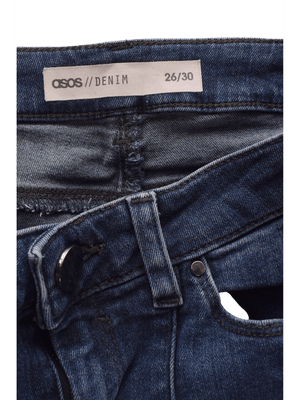 Asos Jeans - W26 L30 / Blå / Kvinde - SassyLAB Secondhand