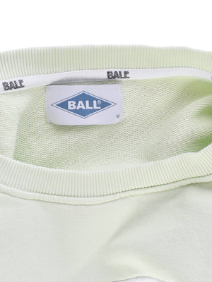 BALL Sweatshirt - M / Grøn / Unisex - SassyLAB Secondhand