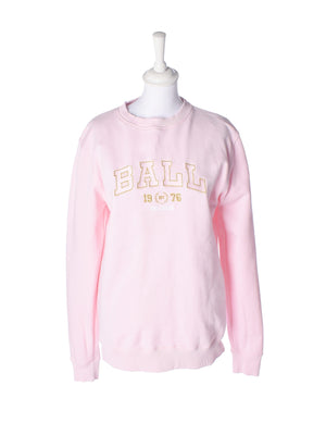 BALL Sweatshirt - S / Pink / Unisex - SassyLAB Secondhand