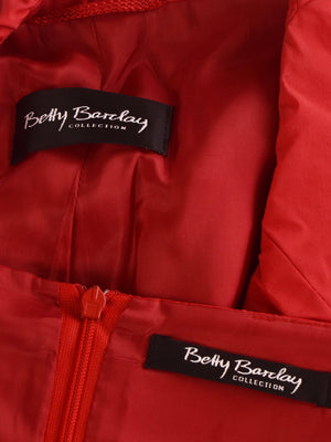 Betty Barclay 2-delt sæt - 46 / Rød / Kvinde - SassyLAB Secondhand