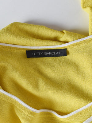 Betty Barclay Bluse - 48 / Gul / Kvinde - SassyLAB Secondhand