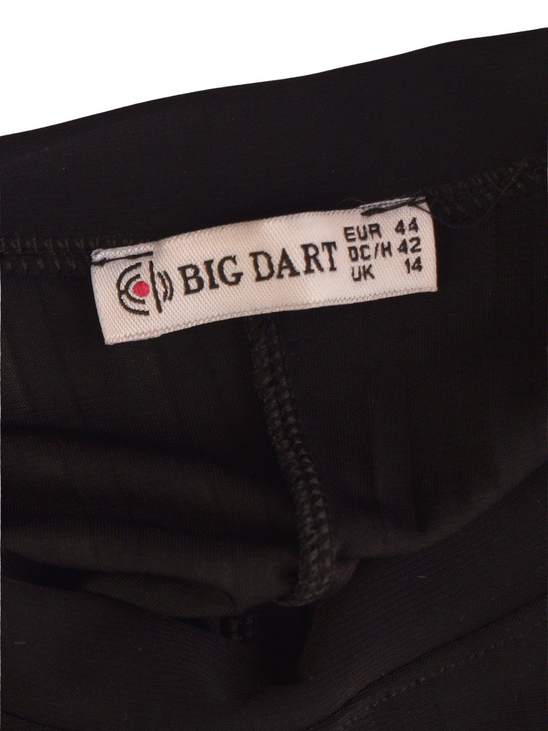 Big Dart Kjole - 44 / Sort / Kvinde - SassyLAB Secondhand