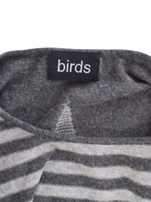 Birds Sweater - S / Grå / Kvinde - SassyLAB Secondhand