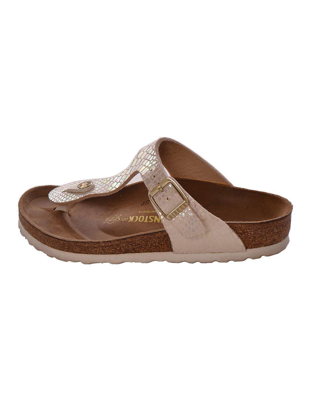 Birkenstock Sko - 35 / Hvid / Kvinde - SassyLAB Secondhand