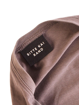 Bitte Kai Rand T-Shirt - L / Brun / Kvinde - SassyLAB Secondhand