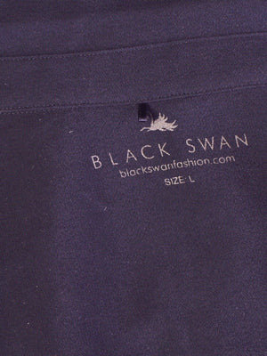 Black Swan Kjole - L / Blå / Kvinde - SassyLAB Secondhand