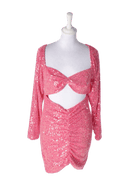 Boohoo Kjole - 38 / Pink / Kvinde - SassyLAB Secondhand