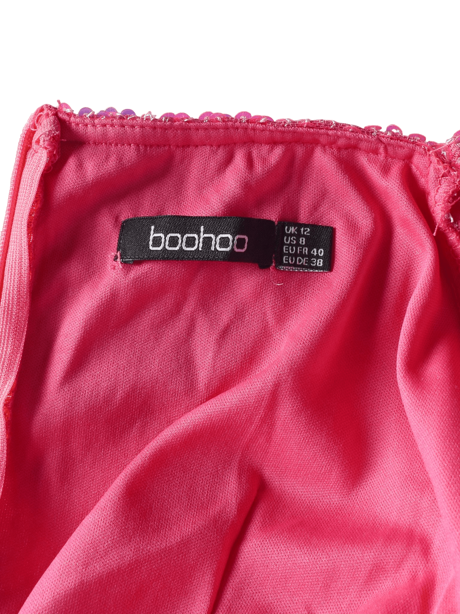 Boohoo Kjole - 38 / Pink / Kvinde - SassyLAB Secondhand