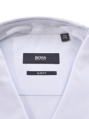Boss Hugo Boss Skjorte - 45 / Blå / Mand - SassyLAB Secondhand