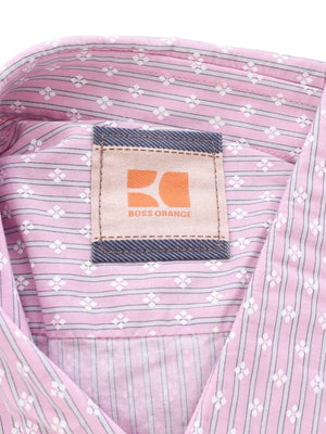 Boss Orange Skjorte - S / Pink / Mand - SassyLAB Secondhand