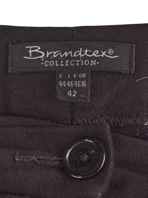 Brandtex Bukser - 42 / Sort / Kvinde - SassyLAB Secondhand