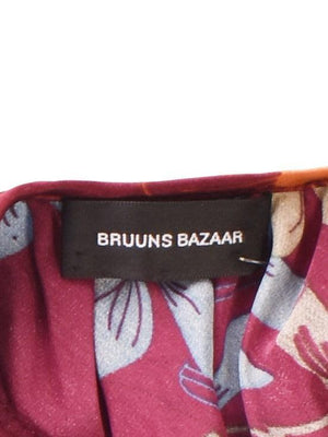 Bruuns Bazaar Top - 38 / Blomstret / Kvinde - SassyLAB Secondhand
