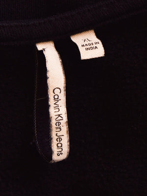Calvin Klein Sweatshirt - XL / Sort / Kvinde - SassyLAB Secondhand