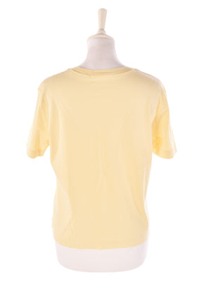 Calvin Klein T-Shirt - L / Gul / Kvinde - SassyLAB Secondhand