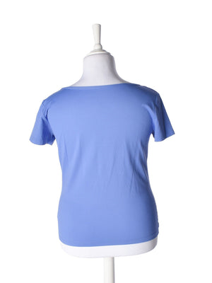 Carite Sport Trænings T-Shirt - 44 / Blå / Kvinde - SassyLAB Secondhand