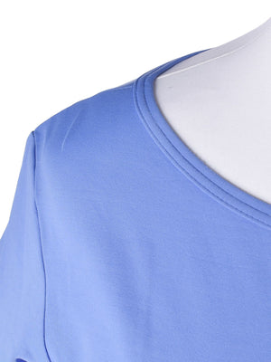 Carite Sport Trænings T-Shirt - 44 / Blå / Kvinde - SassyLAB Secondhand