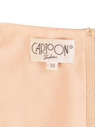 Cartoon Kjole - 36 / Beige / Kvinde - SassyLAB Secondhand