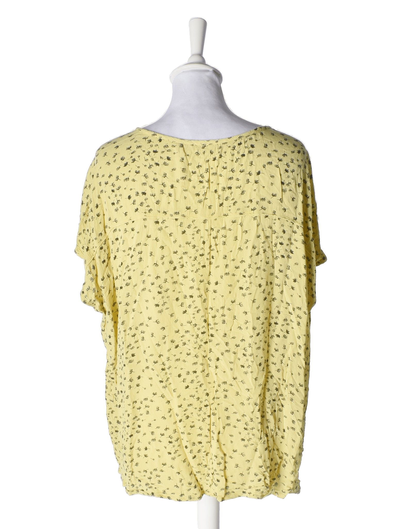 Cassiopeia Bluse - 46/48 / Gul / Kvinde - SassyLAB Secondhand