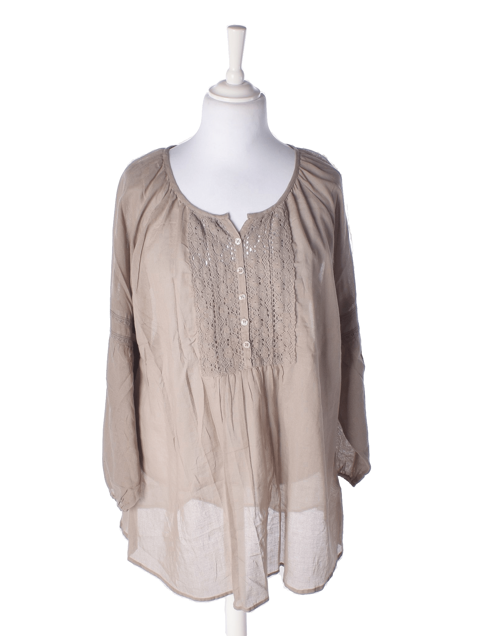 Cellbes Bluse - 50 / Brun / Kvinde - SassyLAB Secondhand