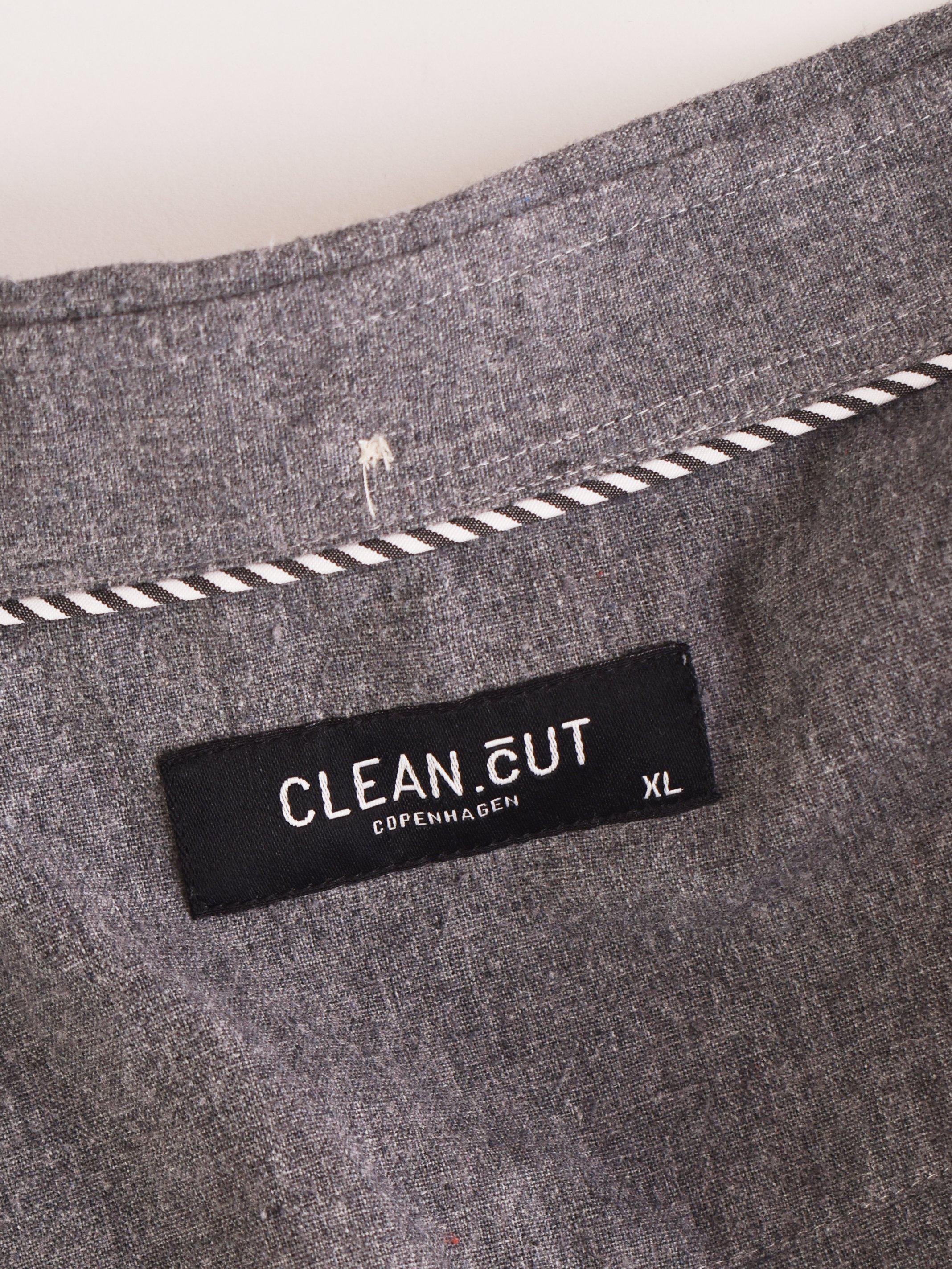 Clean cut copenhagen Skjorte - XL / Grå / Mand - SassyLAB Secondhand