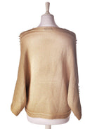 Club L Strik - M / Beige / Kvinde - SassyLAB Secondhand