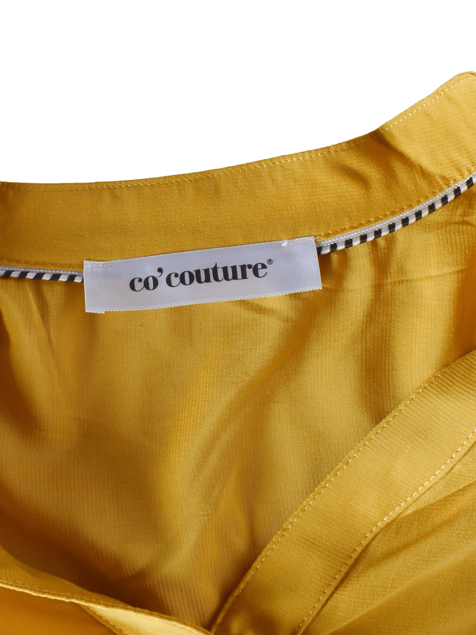 Co'Couture Skjorte - XS / Gul / Kvinde - SassyLAB Secondhand