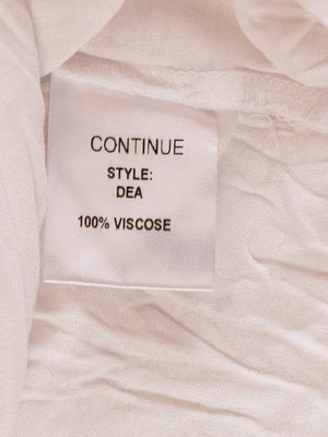 Continue T-Shirt - M / Hvid / Kvinde - SassyLAB Secondhand