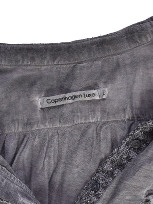 Copenhagen Luxe Bluse - L / Grå / Kvinde - SassyLAB Secondhand