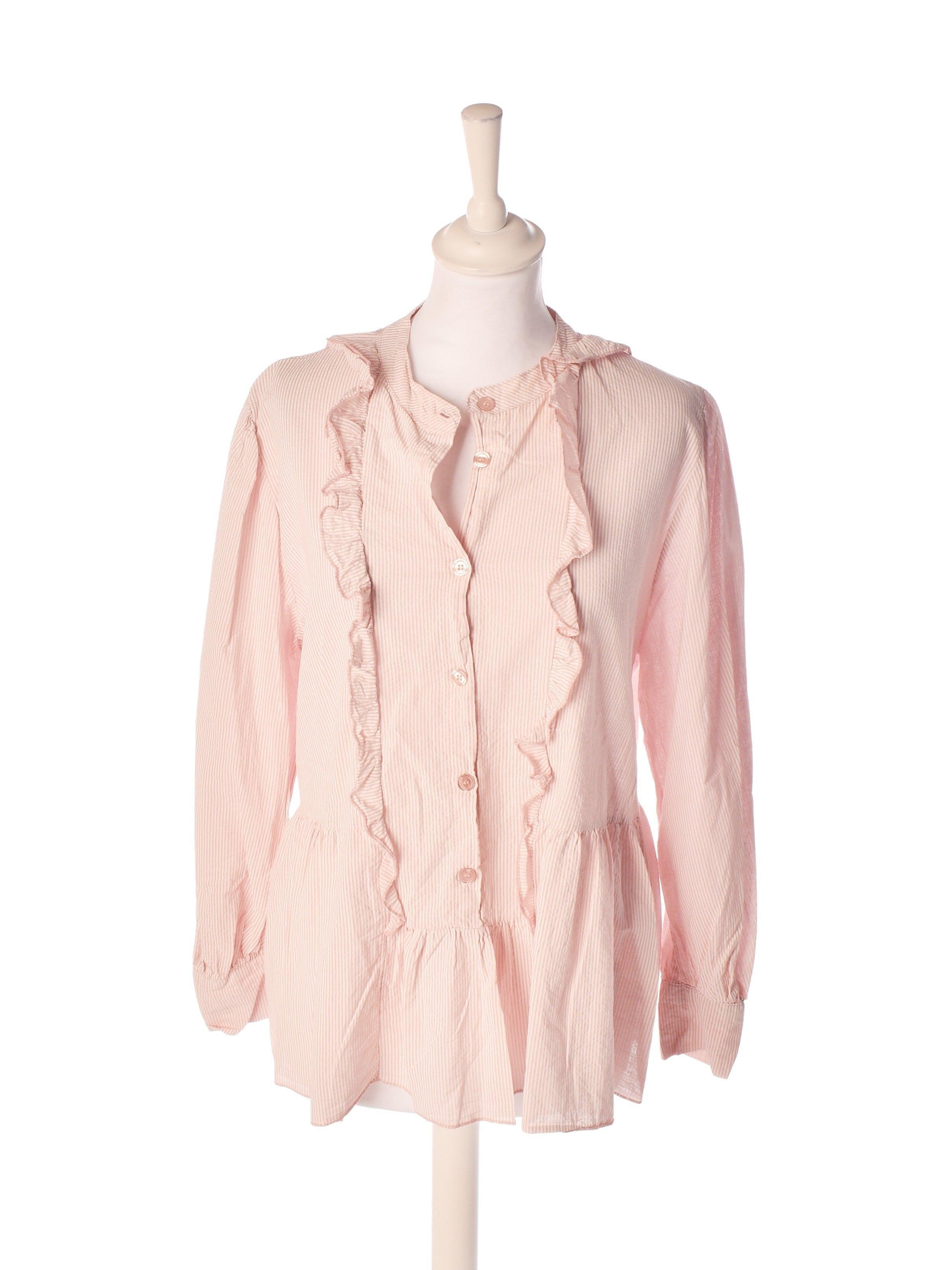 Copenhagen Luxe Skjorte - S/M / Pink / Kvinde - SassyLAB Secondhand