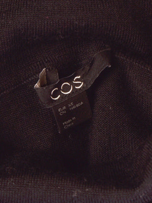 COS Bluse - XS / Sort / Kvinde - SassyLAB Secondhand